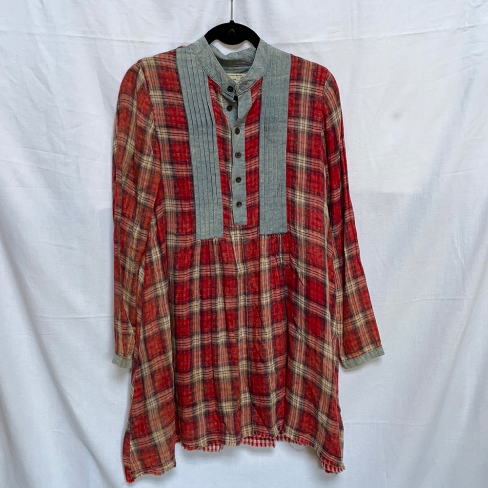 Free People Boho tunic dress Artisan De Luxe S